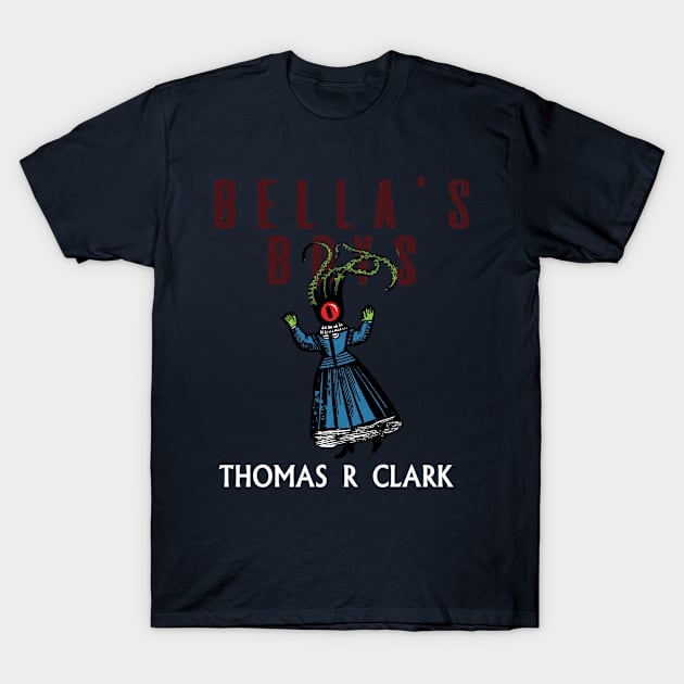 Bella's Boys Woodcut T-Shirt by Thomas R Clark